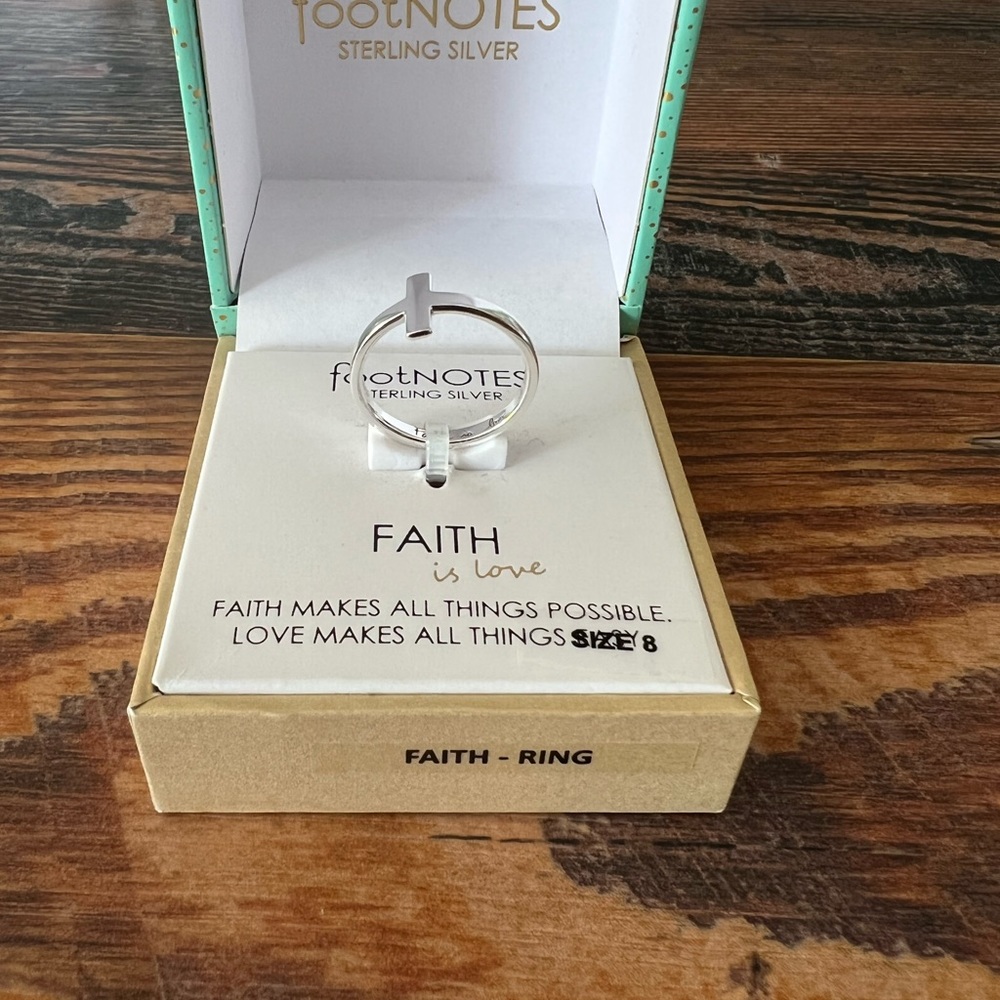 FootNOTES faith ring